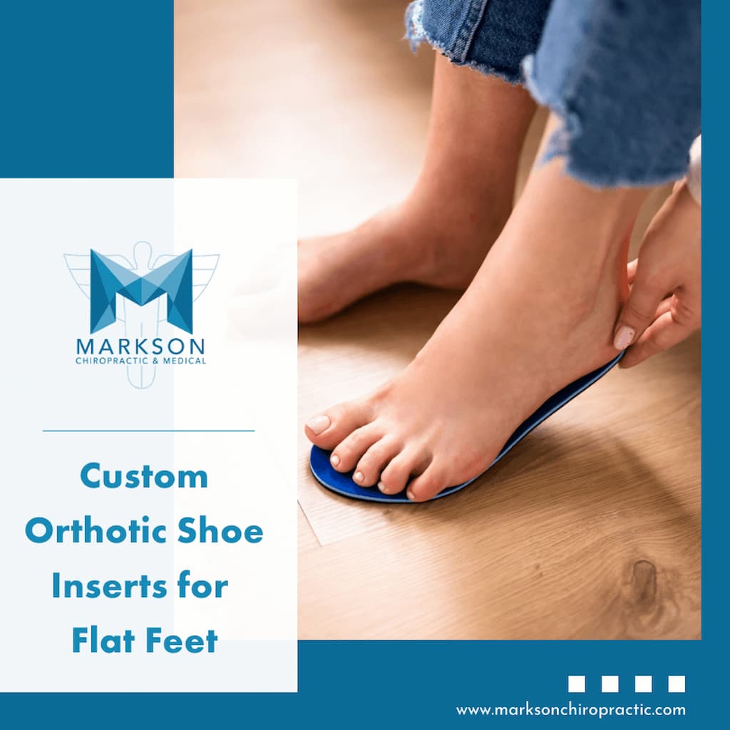 Custom Orthotic Shoe Inserts for Flat Feet