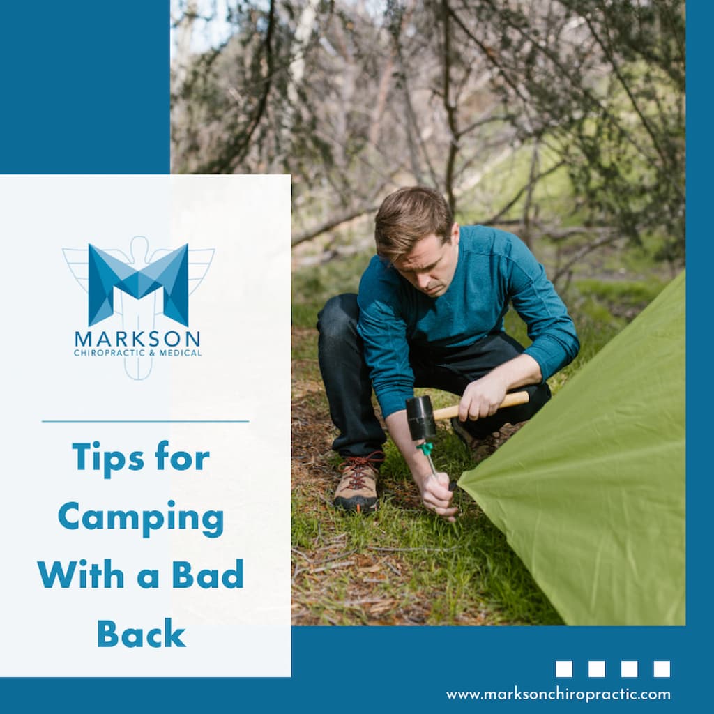 Tips for Camping With a Bad Back